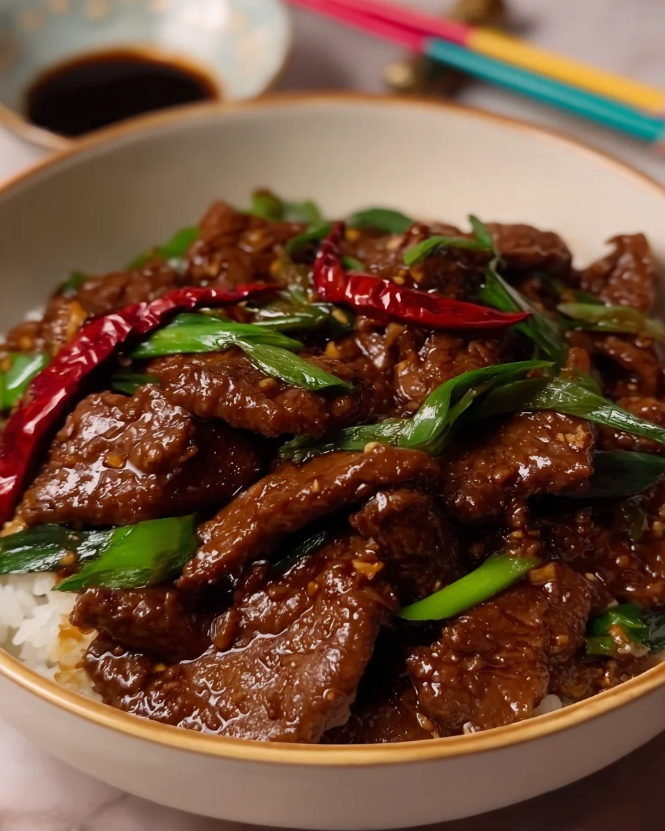 Mongolian Beef Mongolian