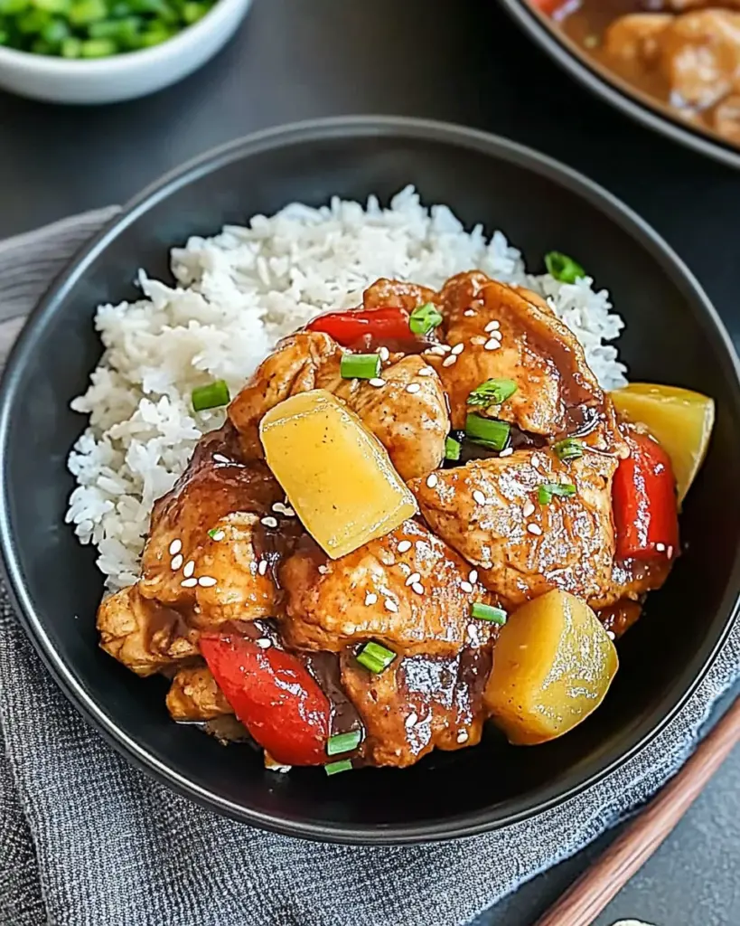 Slow Cooker Hawaiian Chicken Slow Cooker Hawaiian Chicken