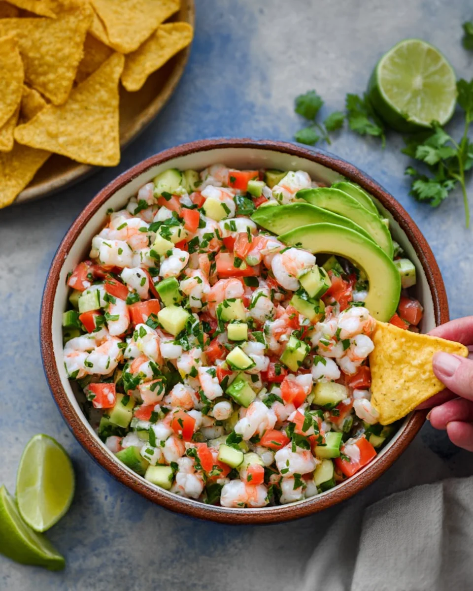 The Best Shrimp Ceviche The