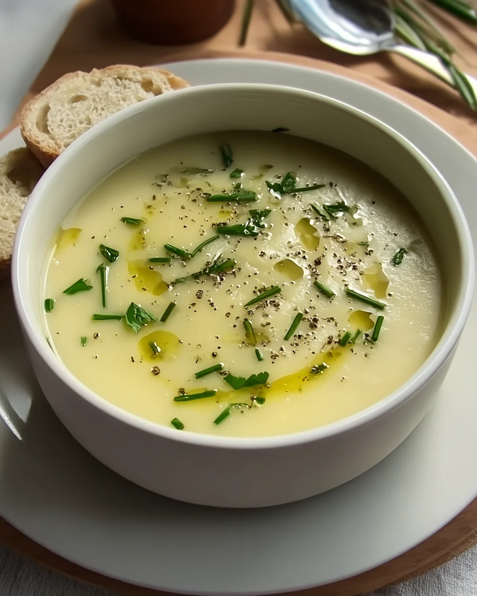 Vegan Potato Leek Soup Vegan Potato Leek Soup