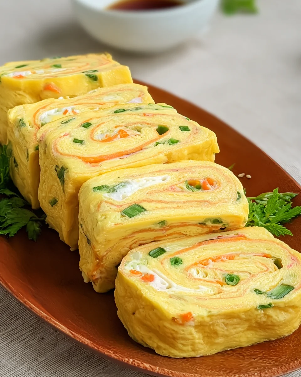 Gyeran Mari (Korean Rolled Omelette) Gyeran