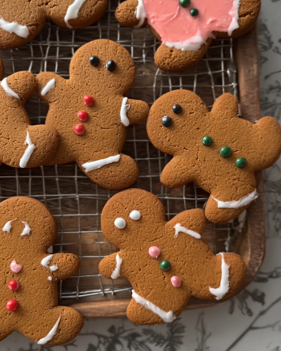 Gingerbread Man Cookies Gingerbread