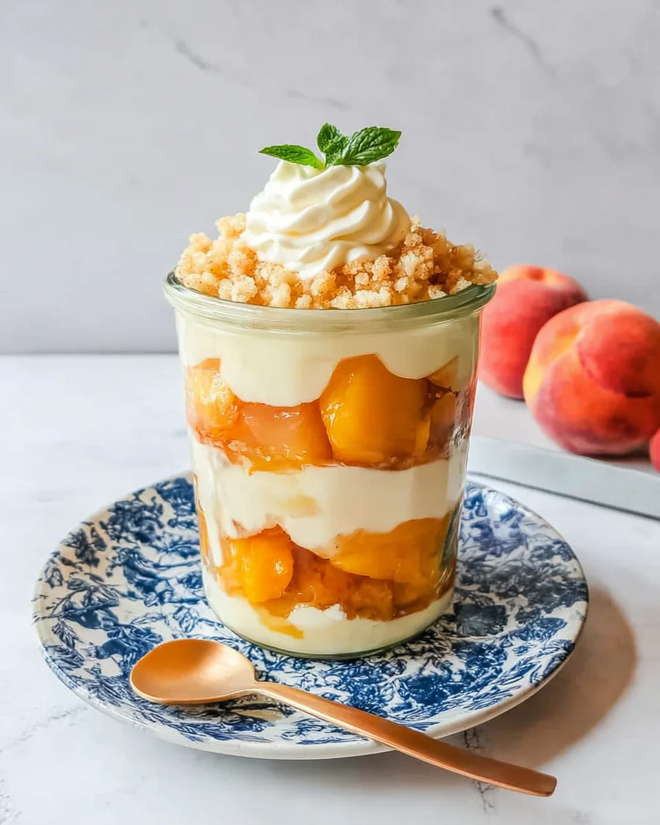 Magnolia Bakery Peach Crisp Pudding Magnolia