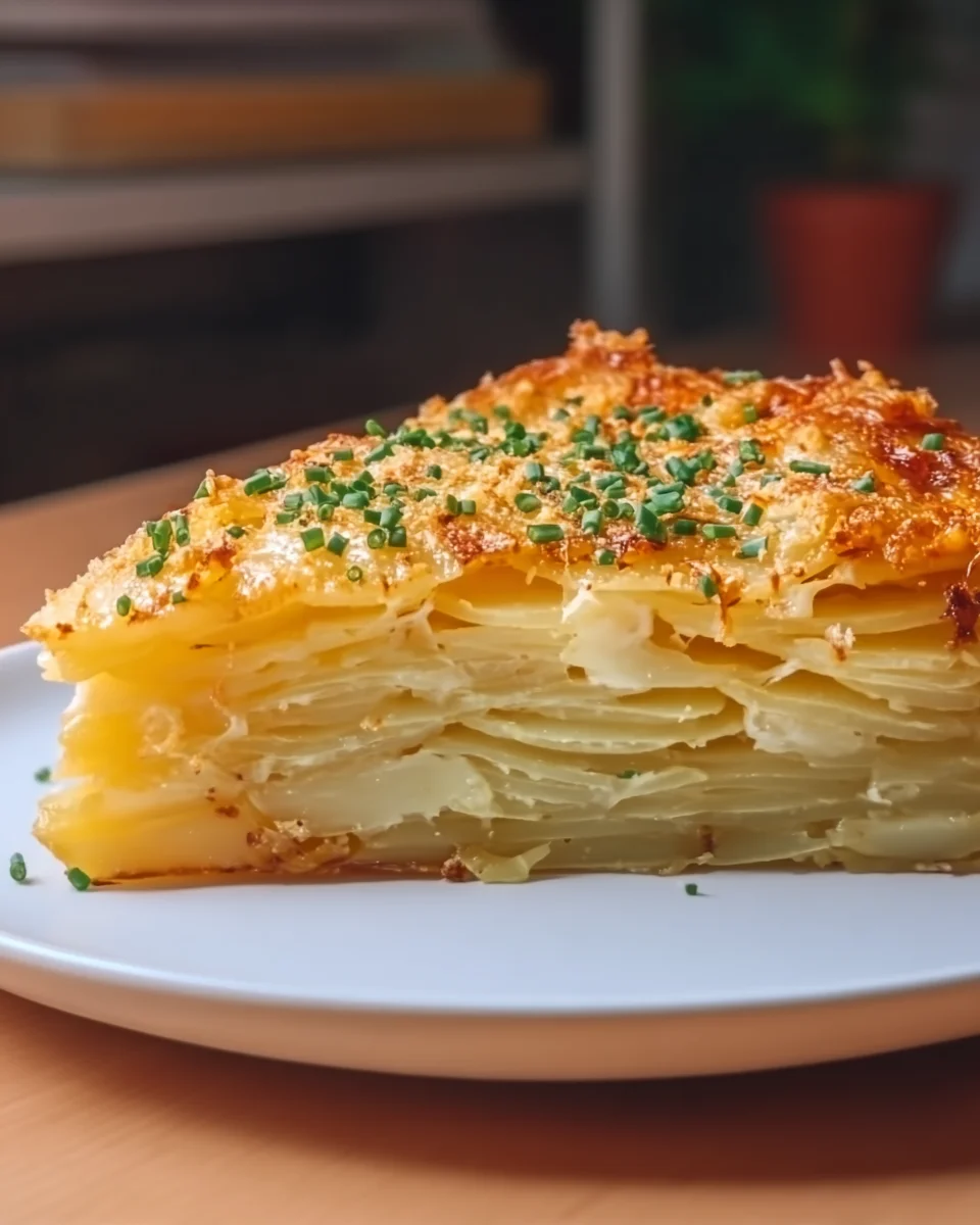 Million Layer Potato Cake Million