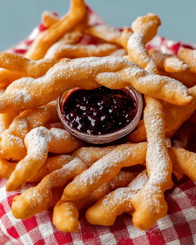 Crispy Funnel Cake Sticks Crispy Funnel Cake Sticks