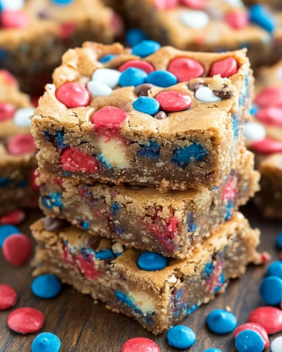 Fireworks Blondies Fireworks