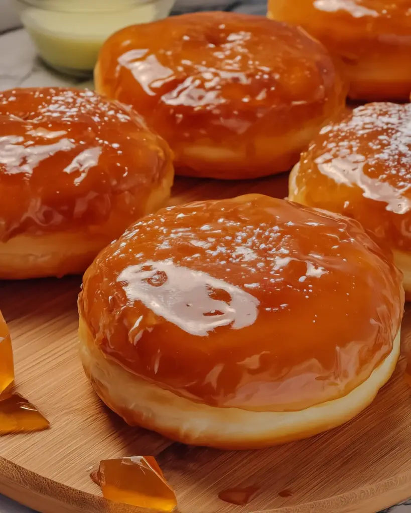 Caramelized Crème Brûlée Donuts Caramelized Crème Brûlée Donuts