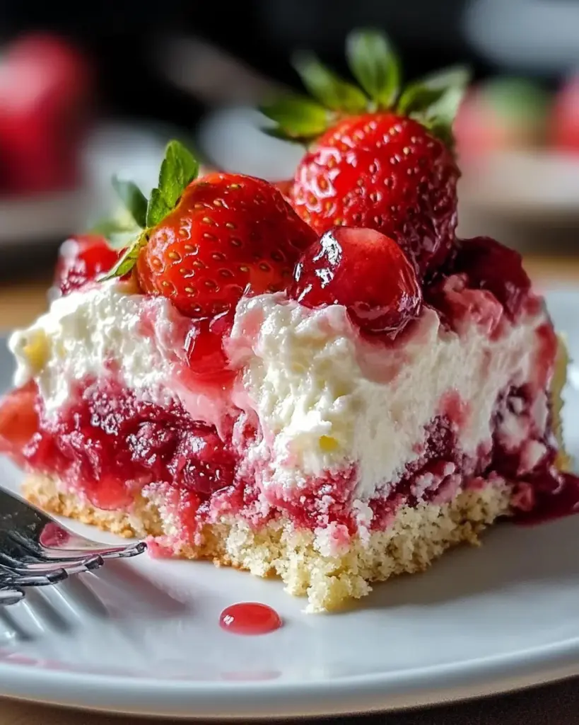 Strawberry Earthquake Cake Strawberry Earthquake Cake