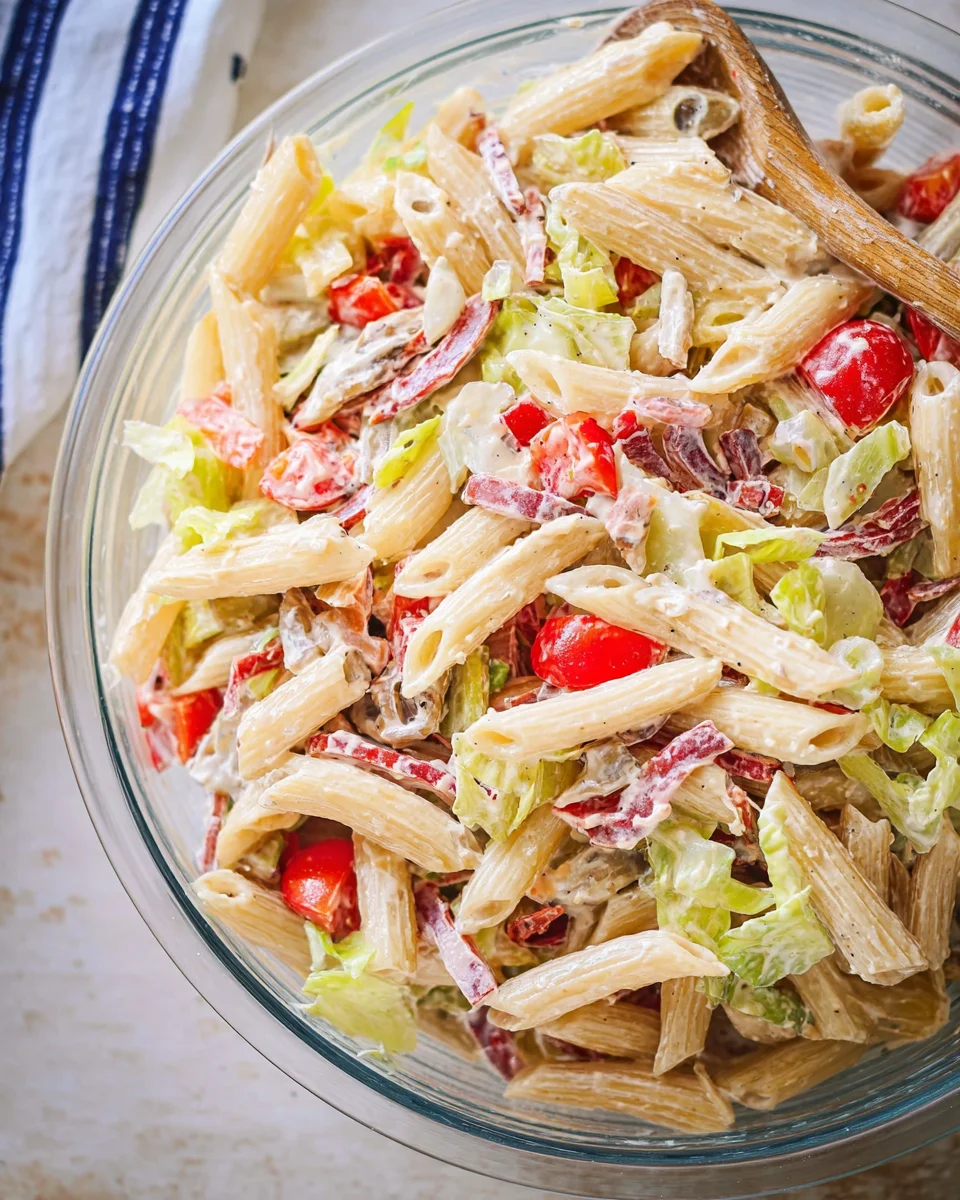 Italian Grinder Pasta Salad Italian