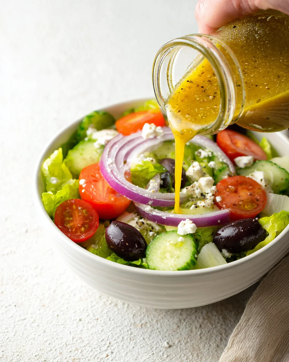 Greek Salad Dressing Recipe Greek