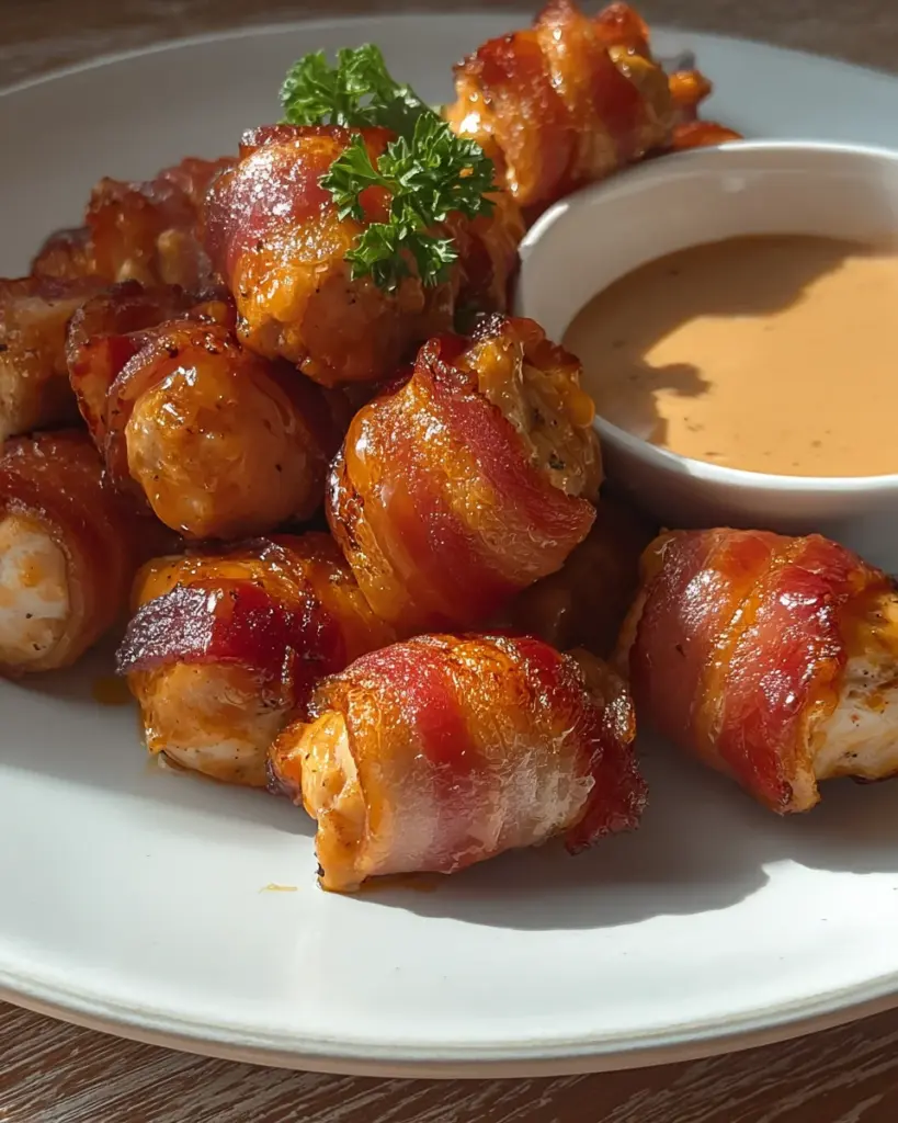 Honey Bacon Chicken Bites Honey Bacon Chicken Bites