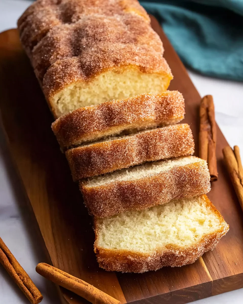 Cinnamon Sugar Donut Bread Cinnamon