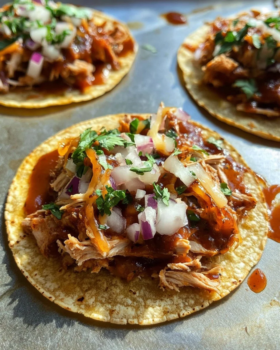 BBQ Chicken Tostadas BBQ
