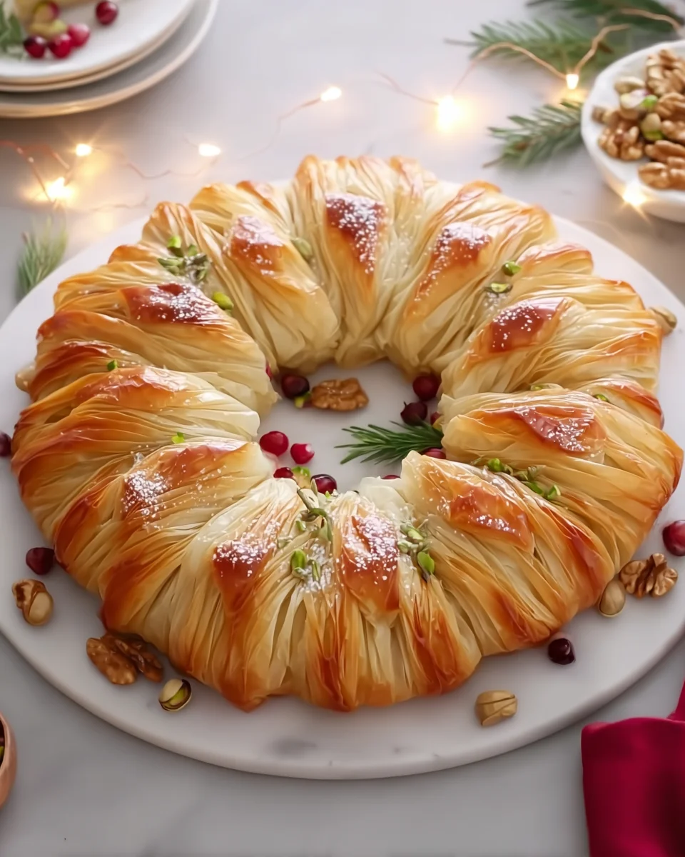 Baklava-Custard